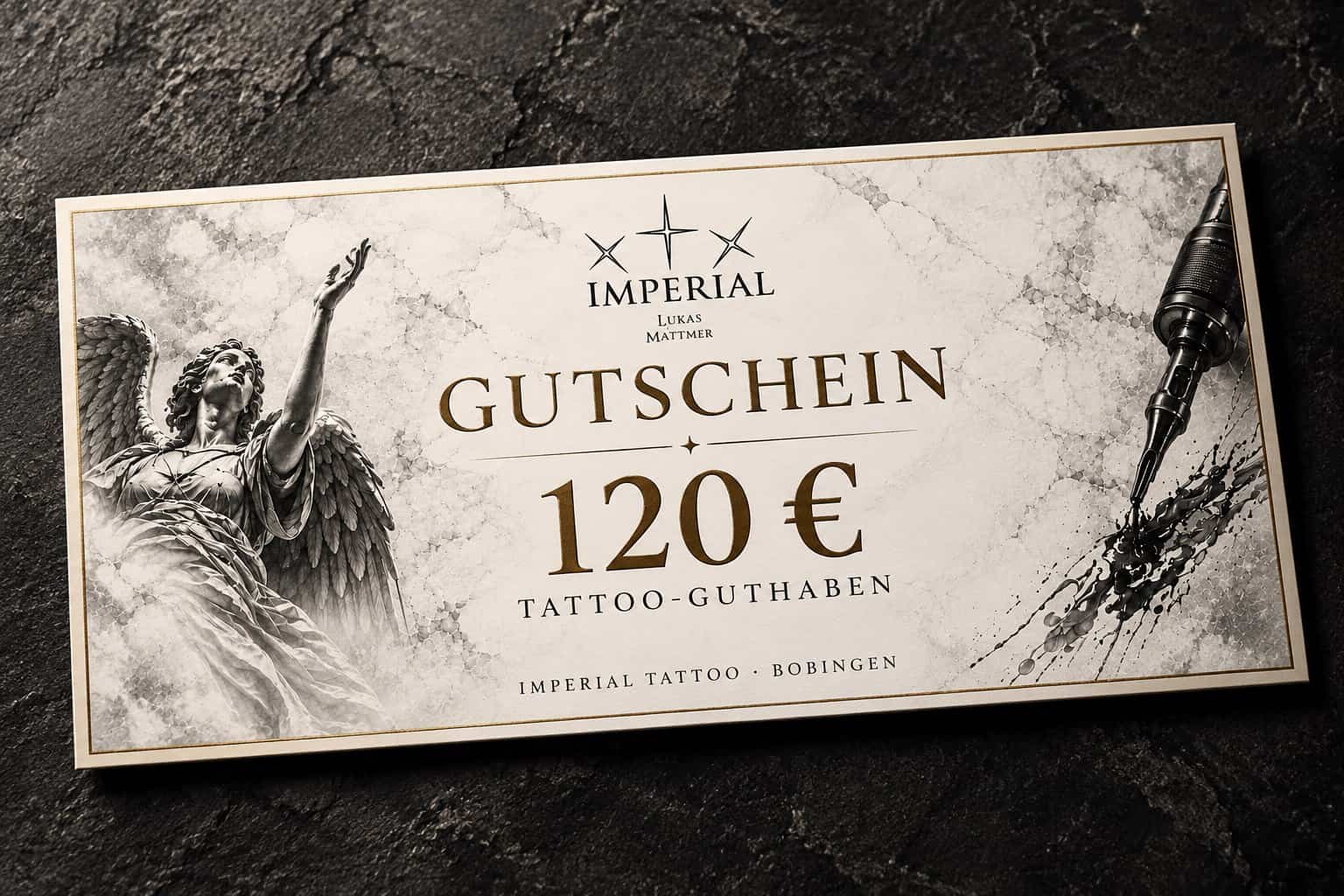Imperial Tattoo Gutschein über 120 Euro