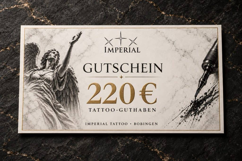 Imperial Tattoo-Gutschein – 220 € Guthaben