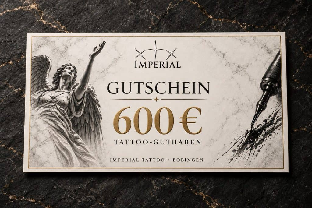 Imperial Tattoo-Gutschein – 600 € Guthaben